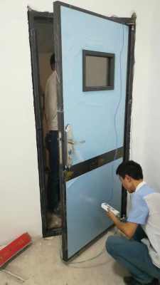 医院铅门 防x射线铅门 射线防护 遂宁宏兴射线工程